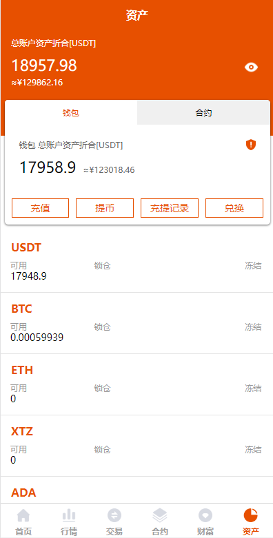 图片[12]-全新UI多语言交易所/永续合约交易/基金理财/锁仓质押交易所源码-清风源码网
