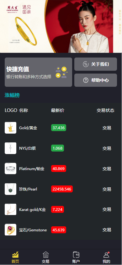 图片[3]-uinapp版微交易系统/贵金属交易平台/定制版微盘源码-清风源码网